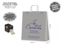 BUSTE IN CARTA KRAFT GRIGIO